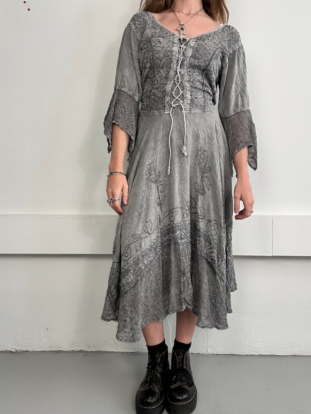 Grey whimsey dress size 12