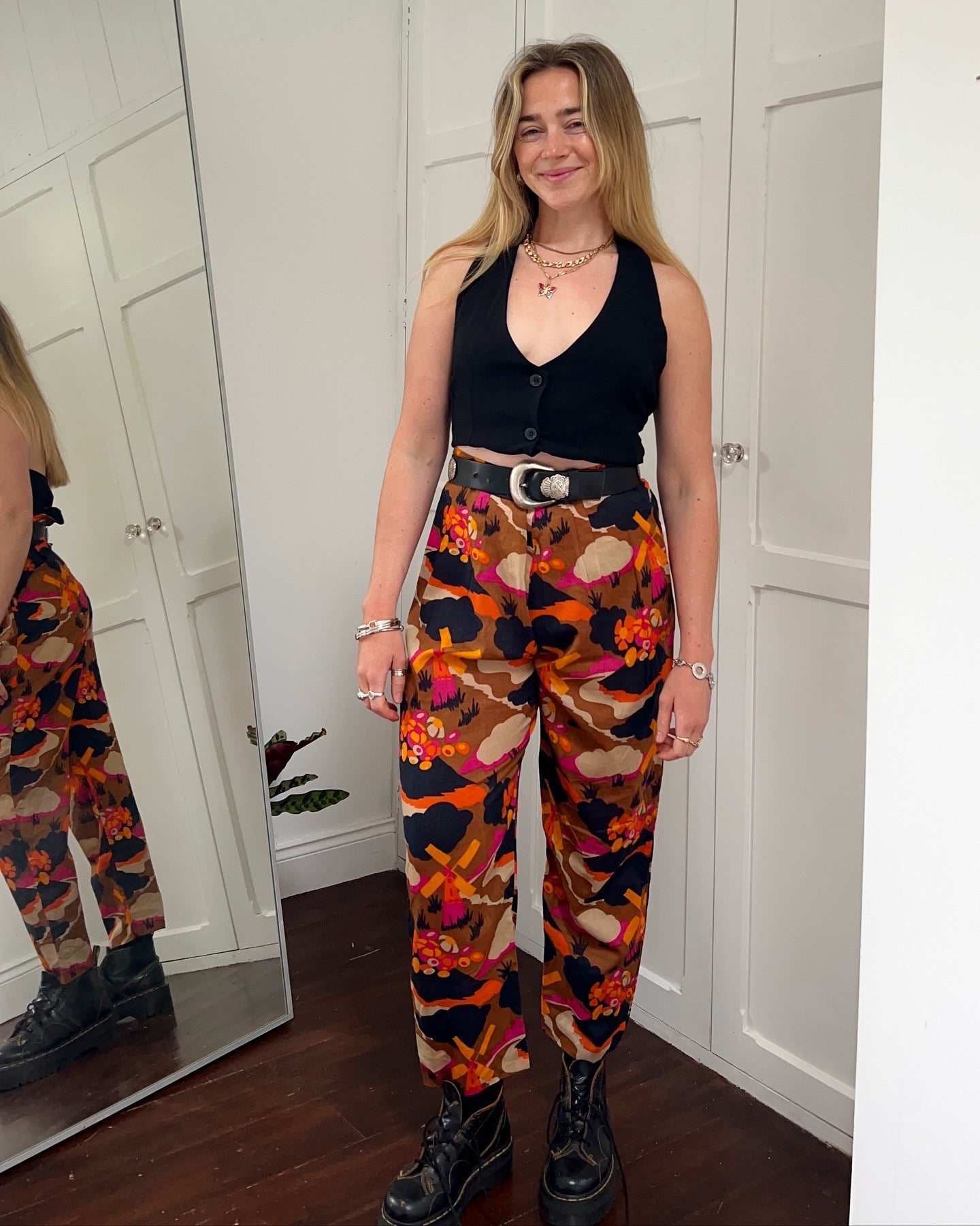 High Waisted Windmill Pants 8