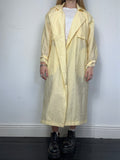 Lemon 80's Duster Trenchcoat Light Size 14