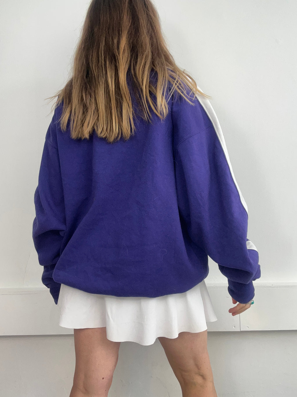 Purple Bronco Sweater Size XL