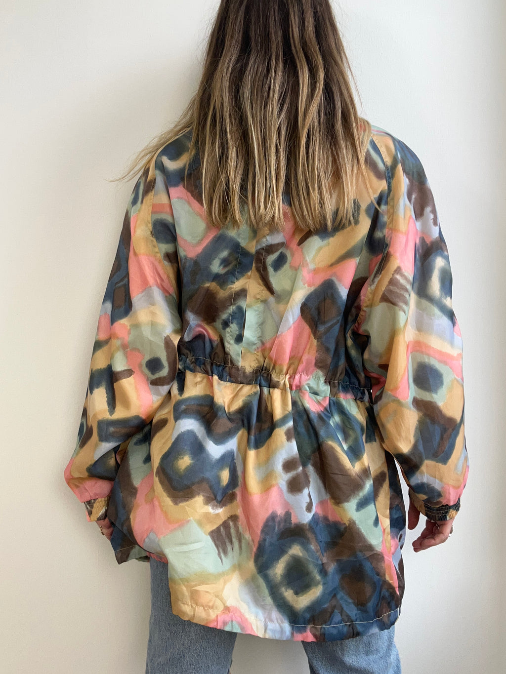 80's Printed Jacket Size L