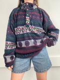 Aztec Snapper 80's Fleece Size L