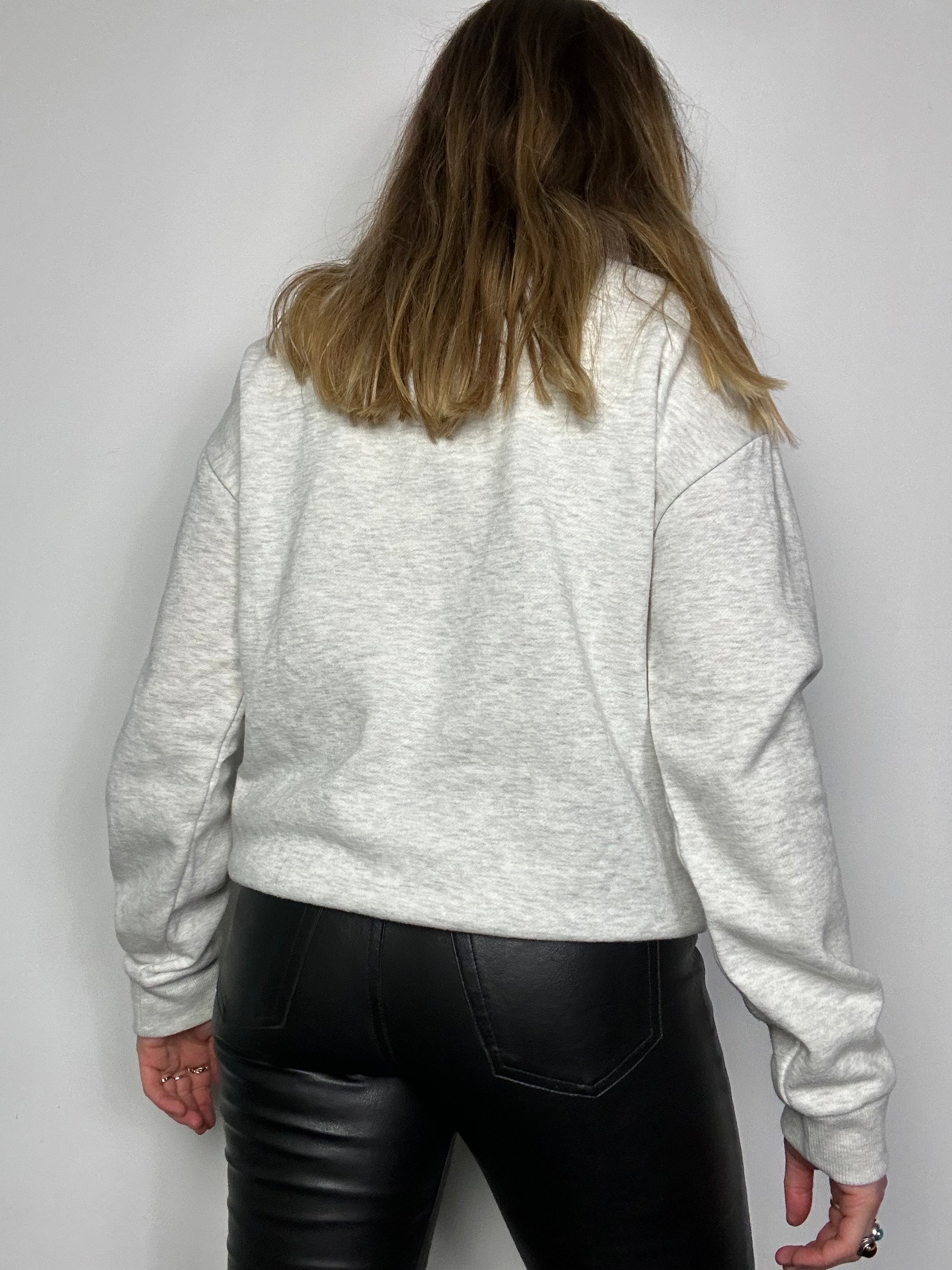 Snoopy Grey Sweater Size S