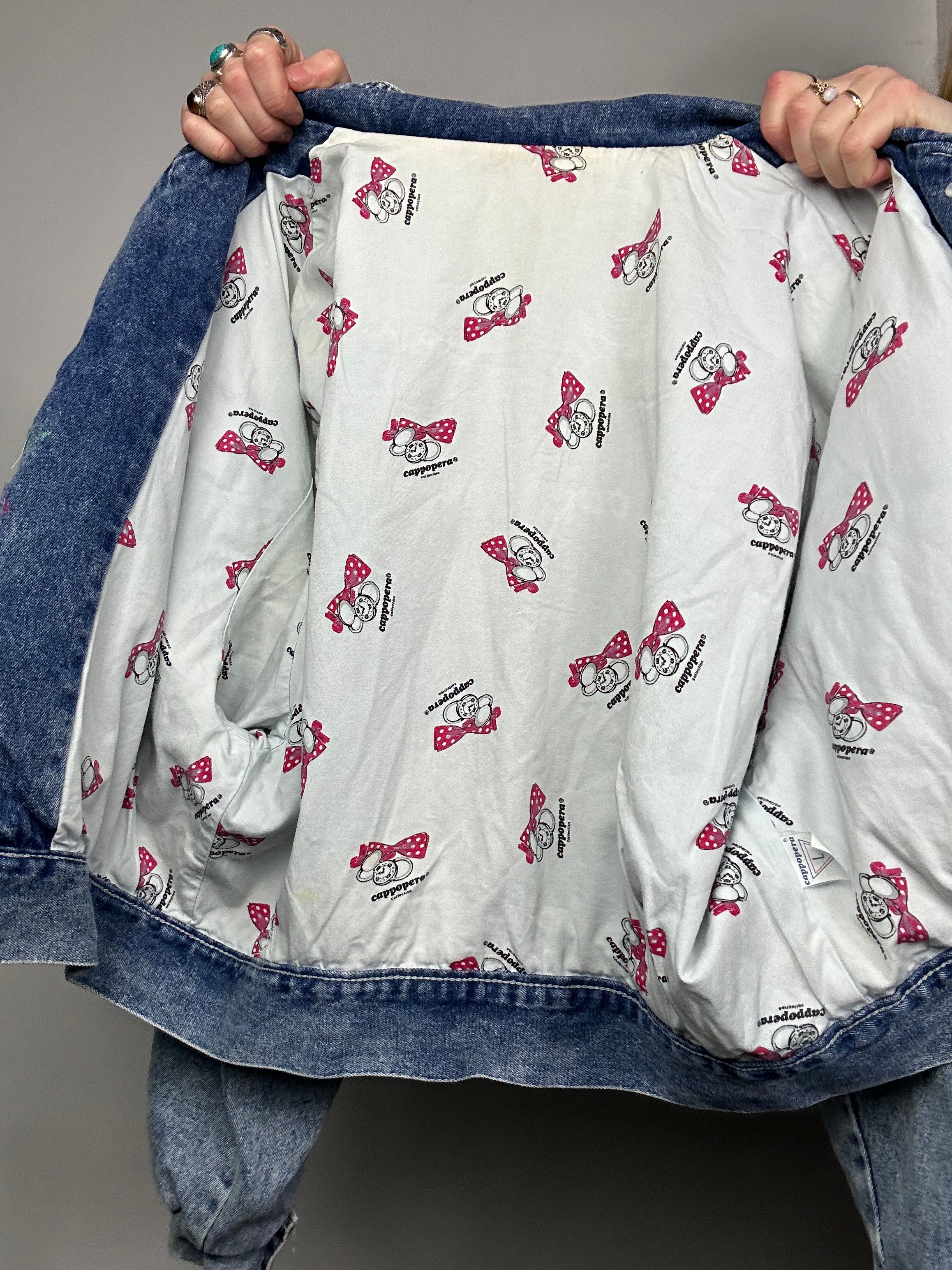 80's Acid Wash Denim JAcket Size 10