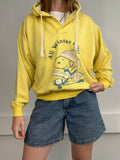 Yellow Snoopy 90's Hoodie Size S/M