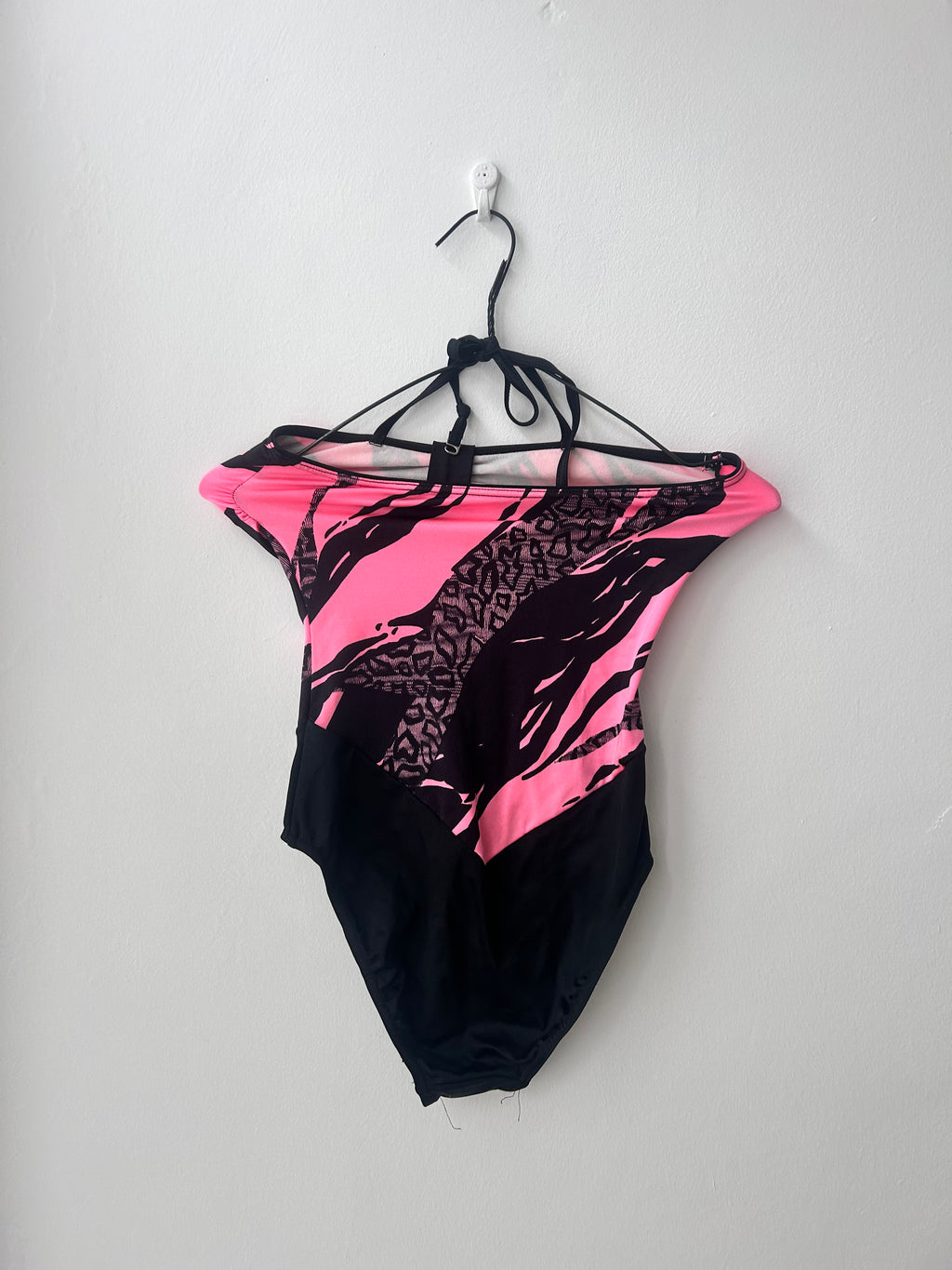 Pink 80's Swimsuit Size S