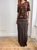 Brown Camo Skirt Size 10