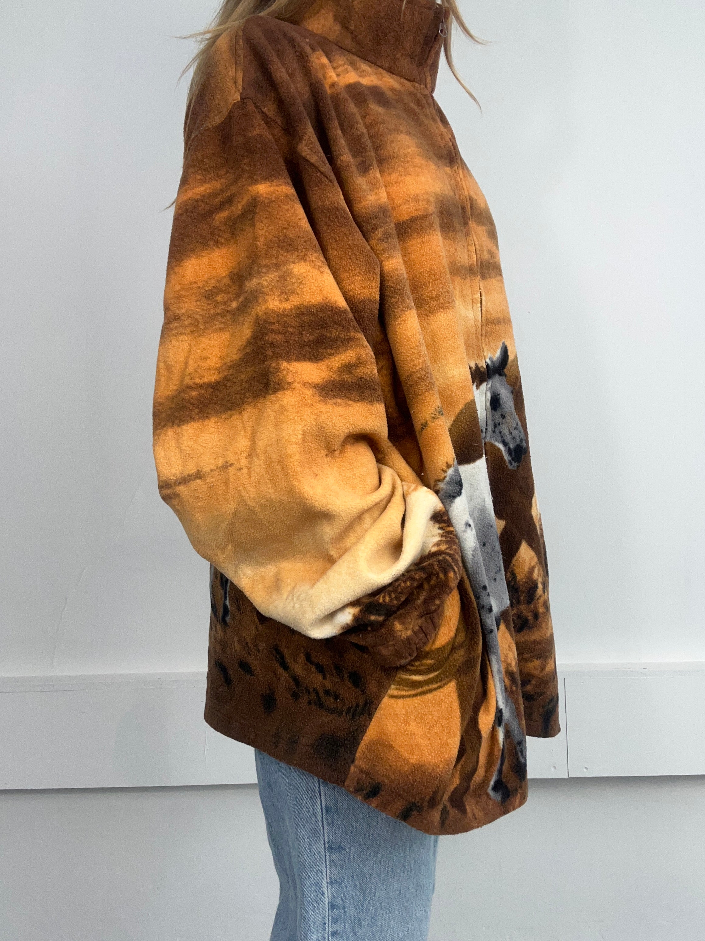 Horse Fleece Size Xl