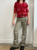 Dragon Print Cargo pants Size 10