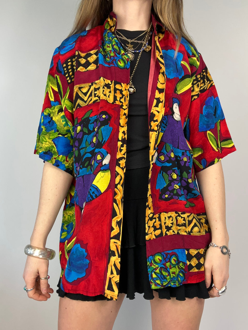90's Printed Shirt size M