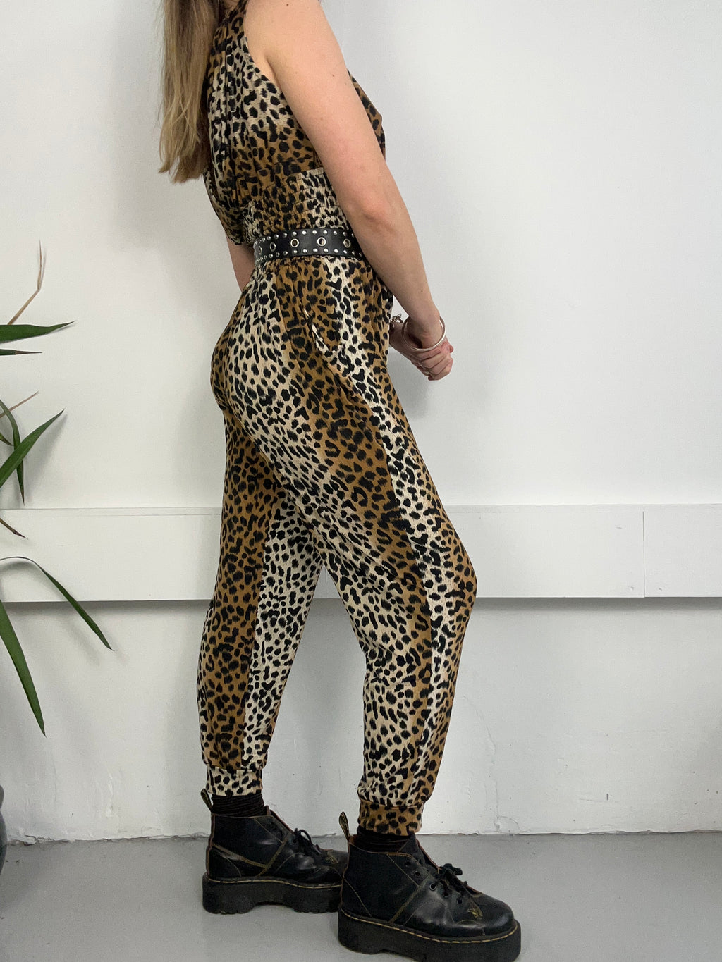Cheetah print Jumpsuit Size 10