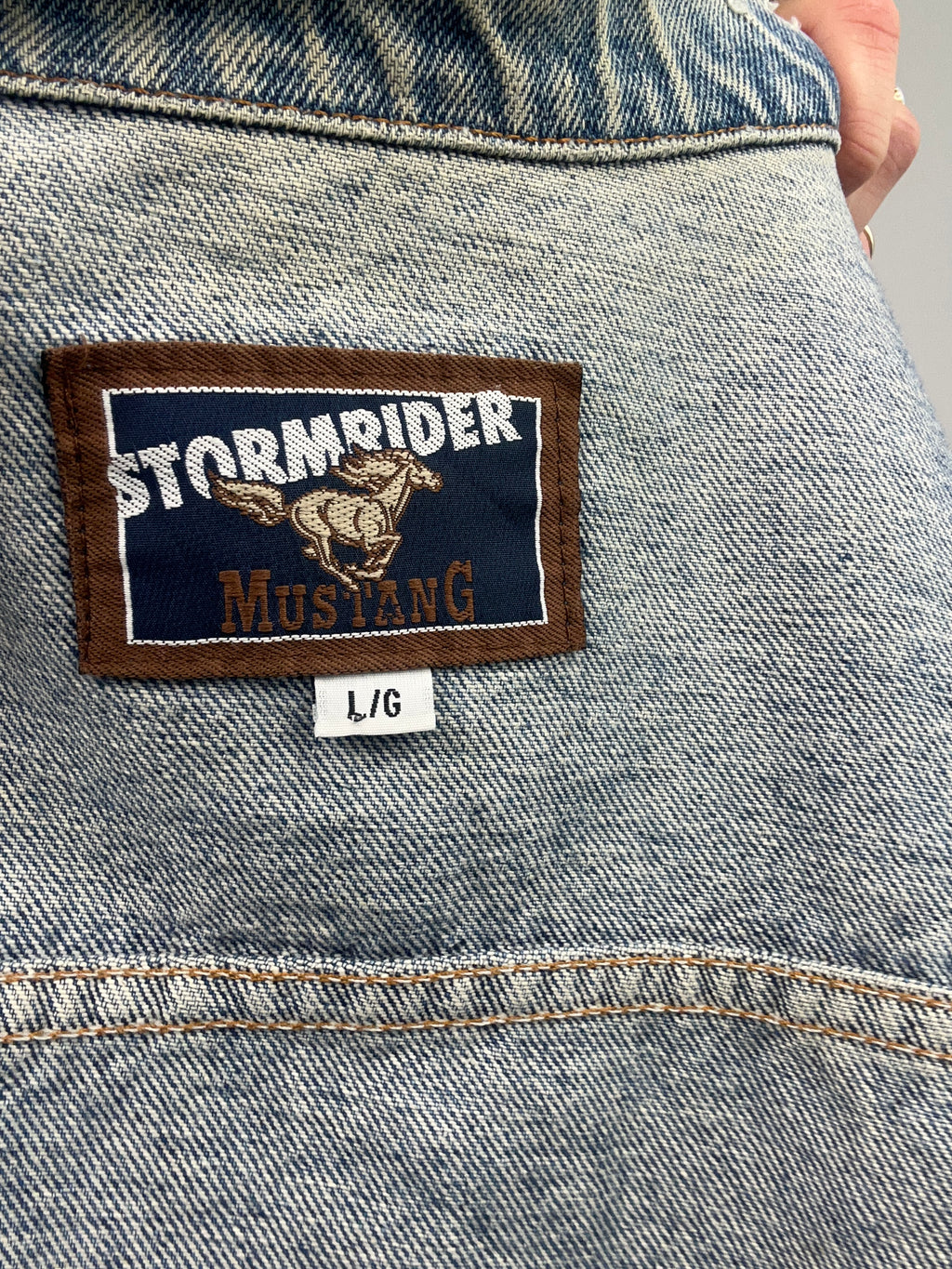 Denim 90's Jacket Size Xl