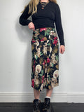 90's Floral Skirt Size 8