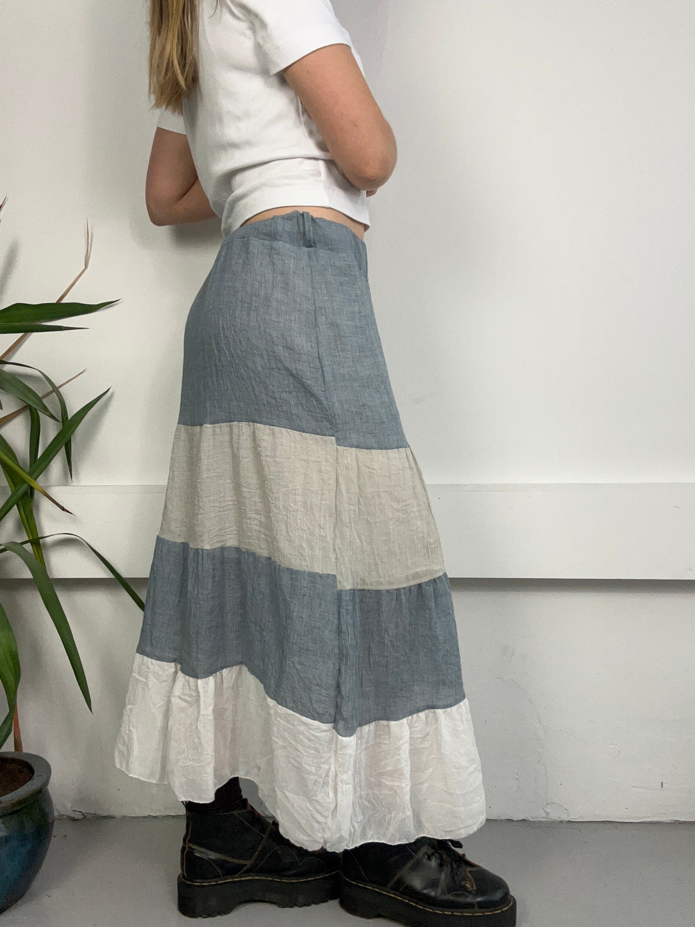 Cotton 90's Striped Maxi Size 10