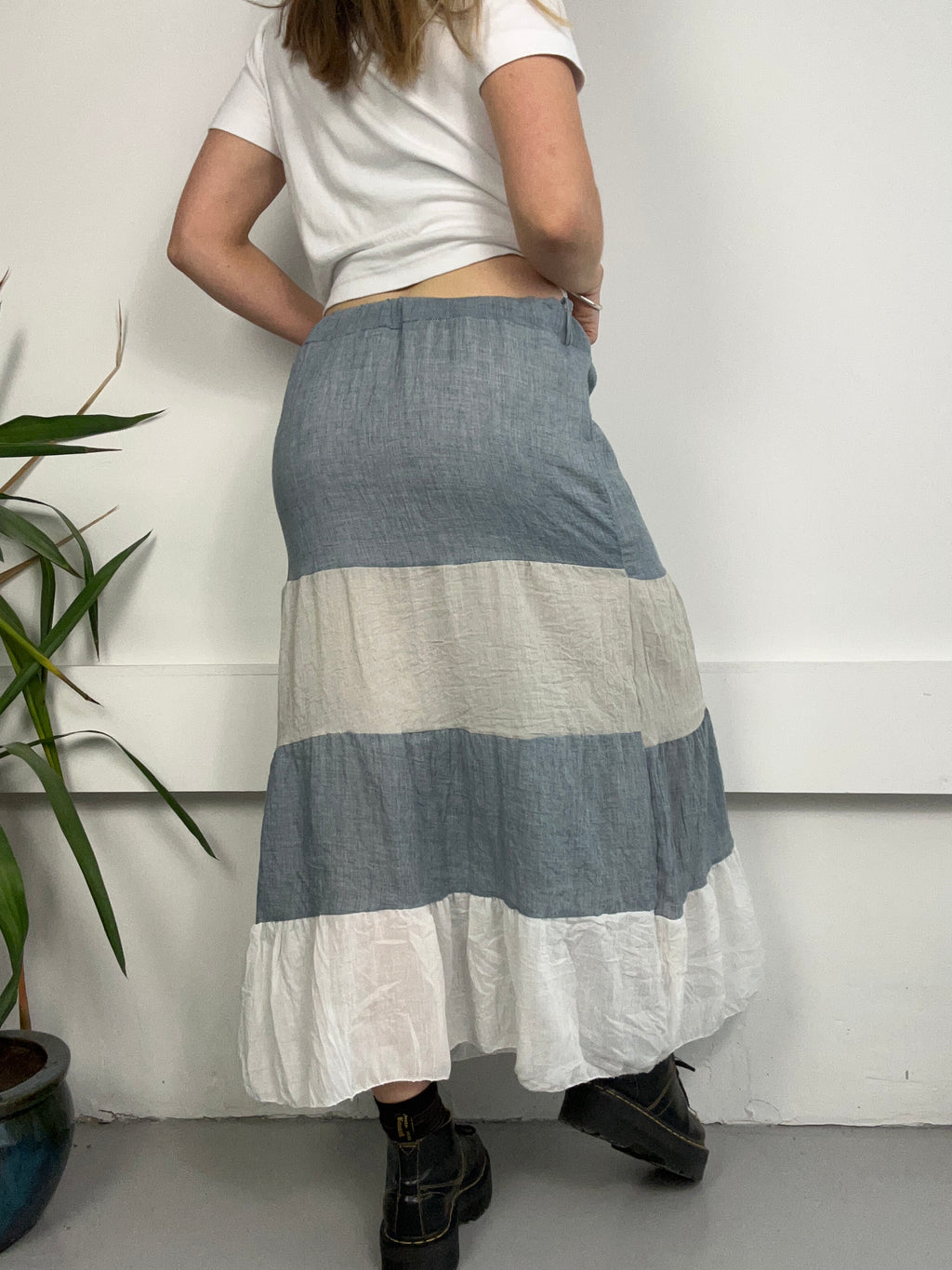 Cotton 90's Striped Maxi Size 10