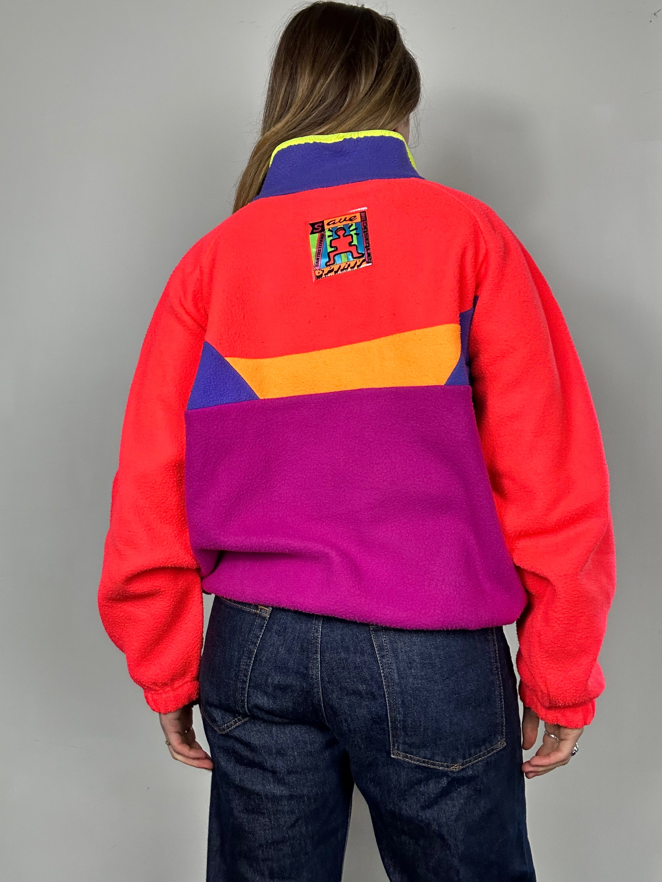 Popper 80's Neon Fleece Size S/M