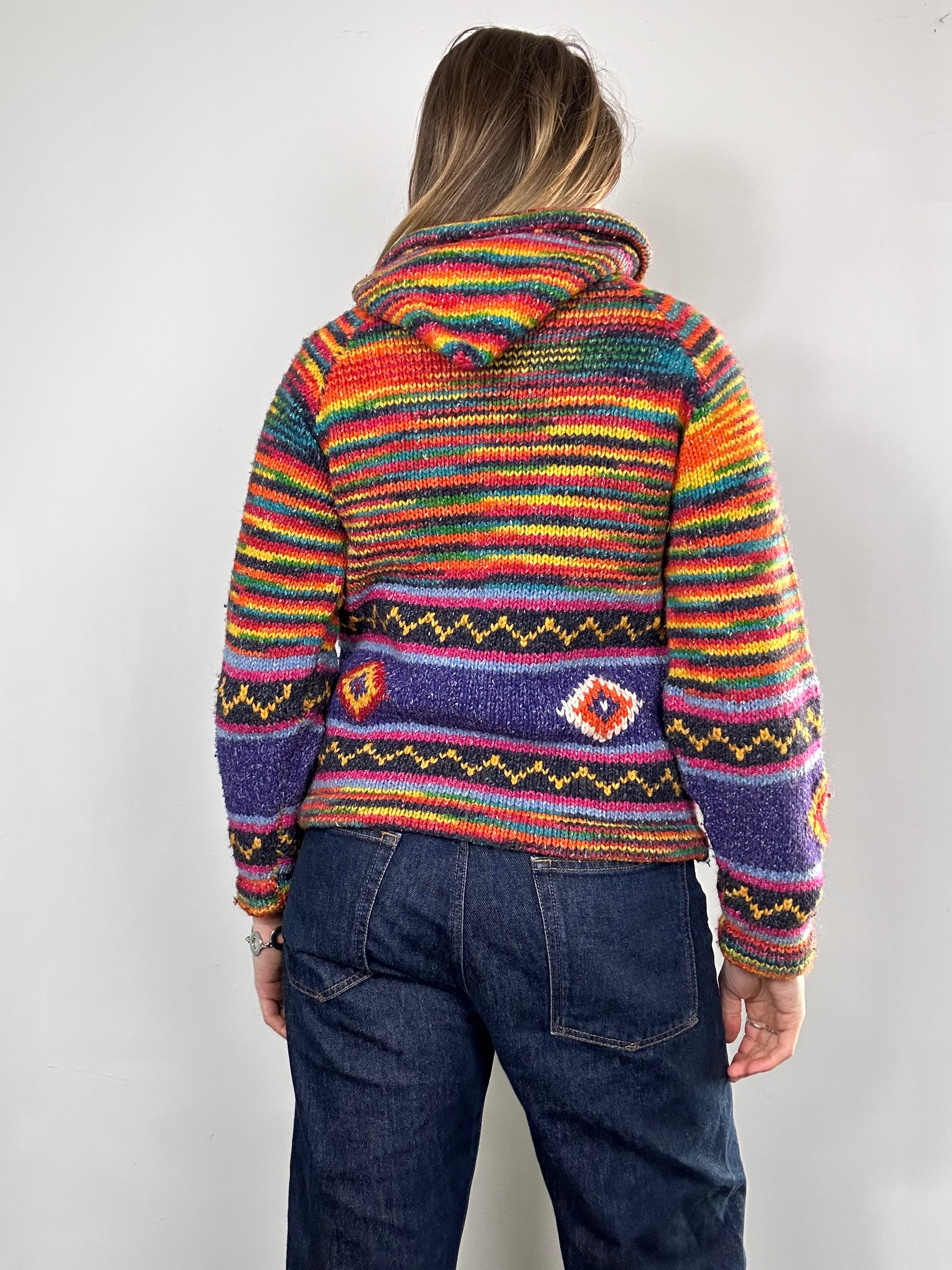 Knitted 90's Hoodie Size 10