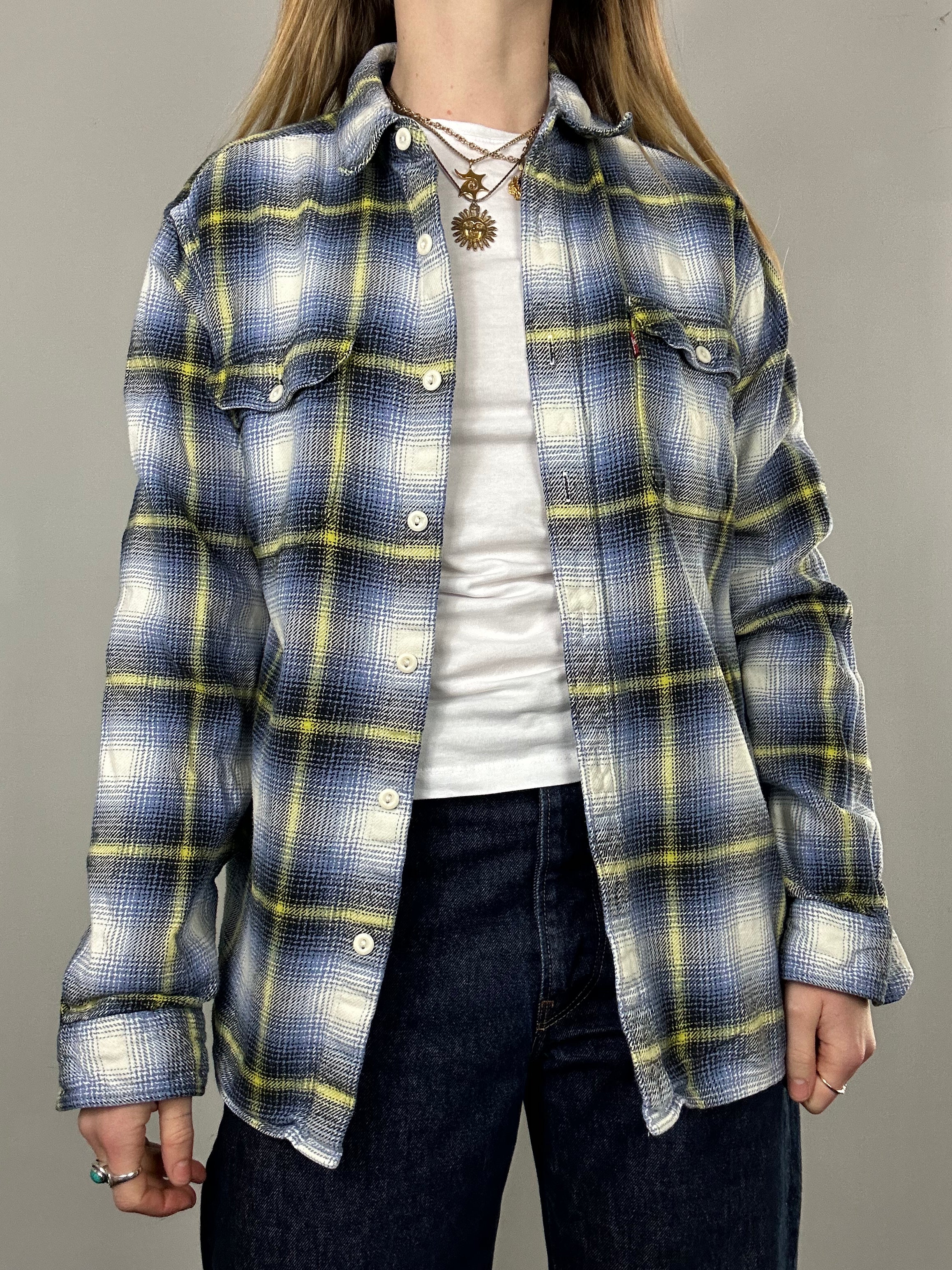 Tartan Flannel Shirt Size S