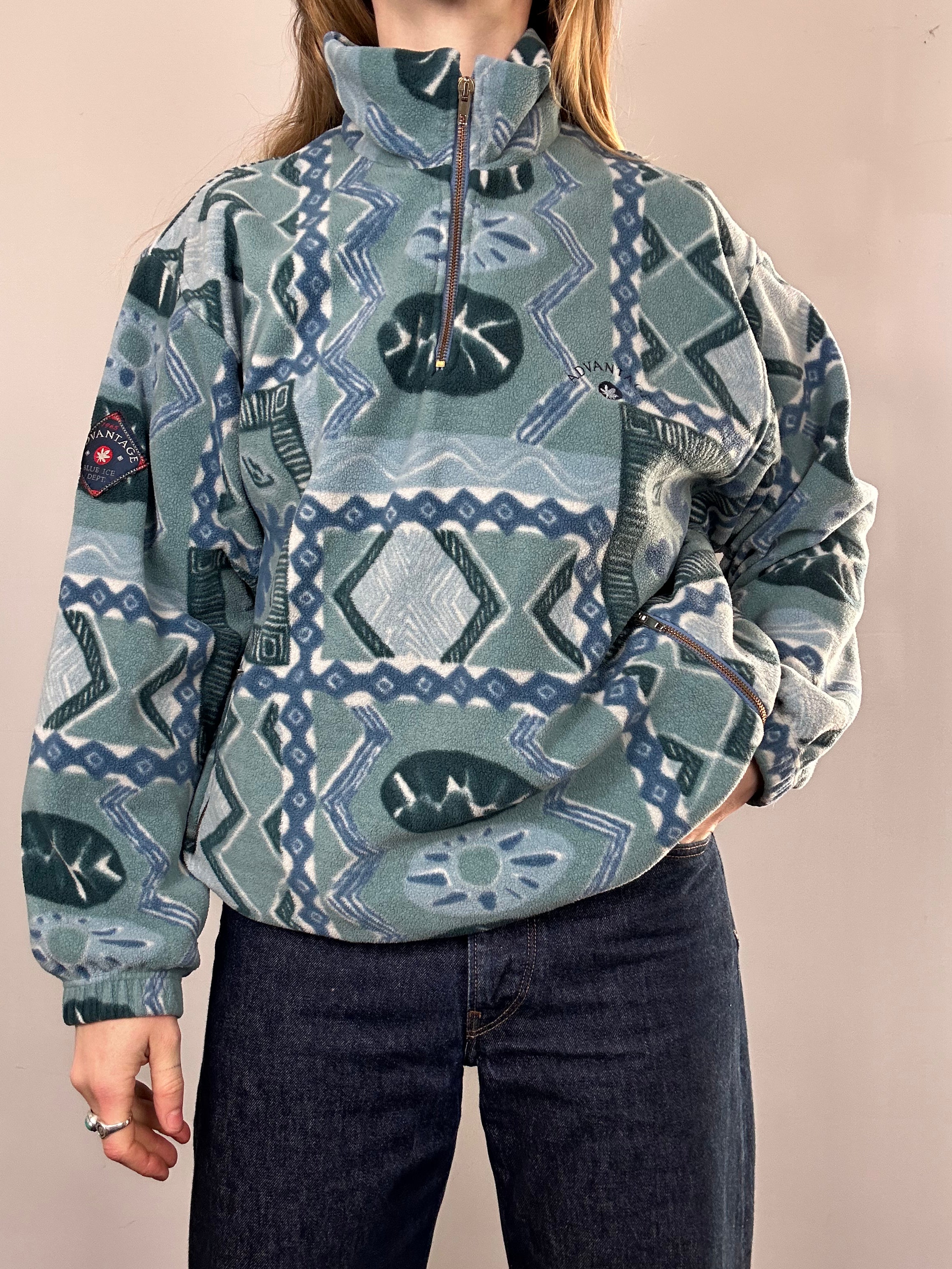 Half Zip Fleece Size M