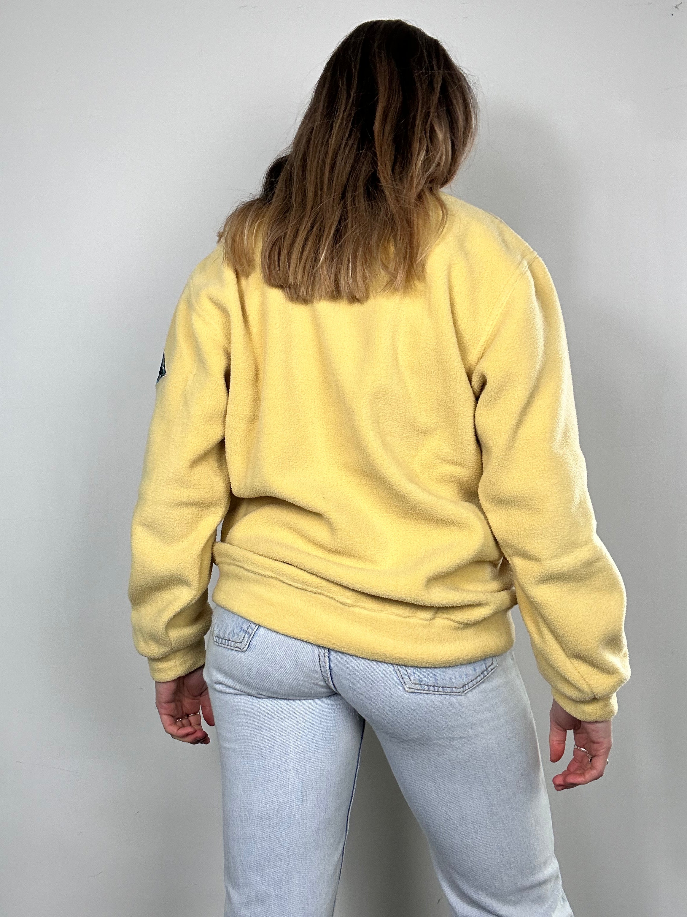 Lemon 80's Fleece Sweater Size S/M