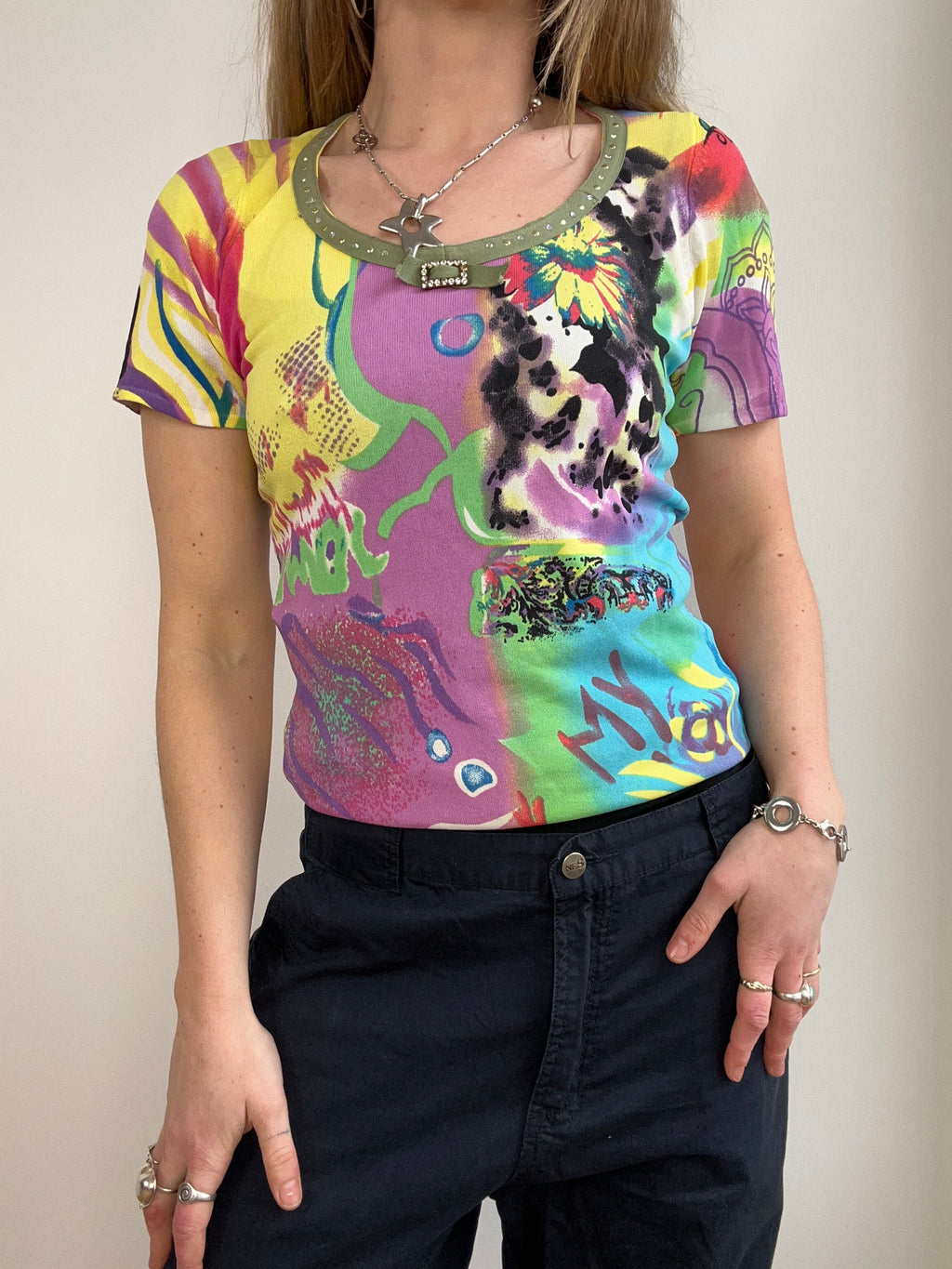 Y2K Baby Tee Size 12