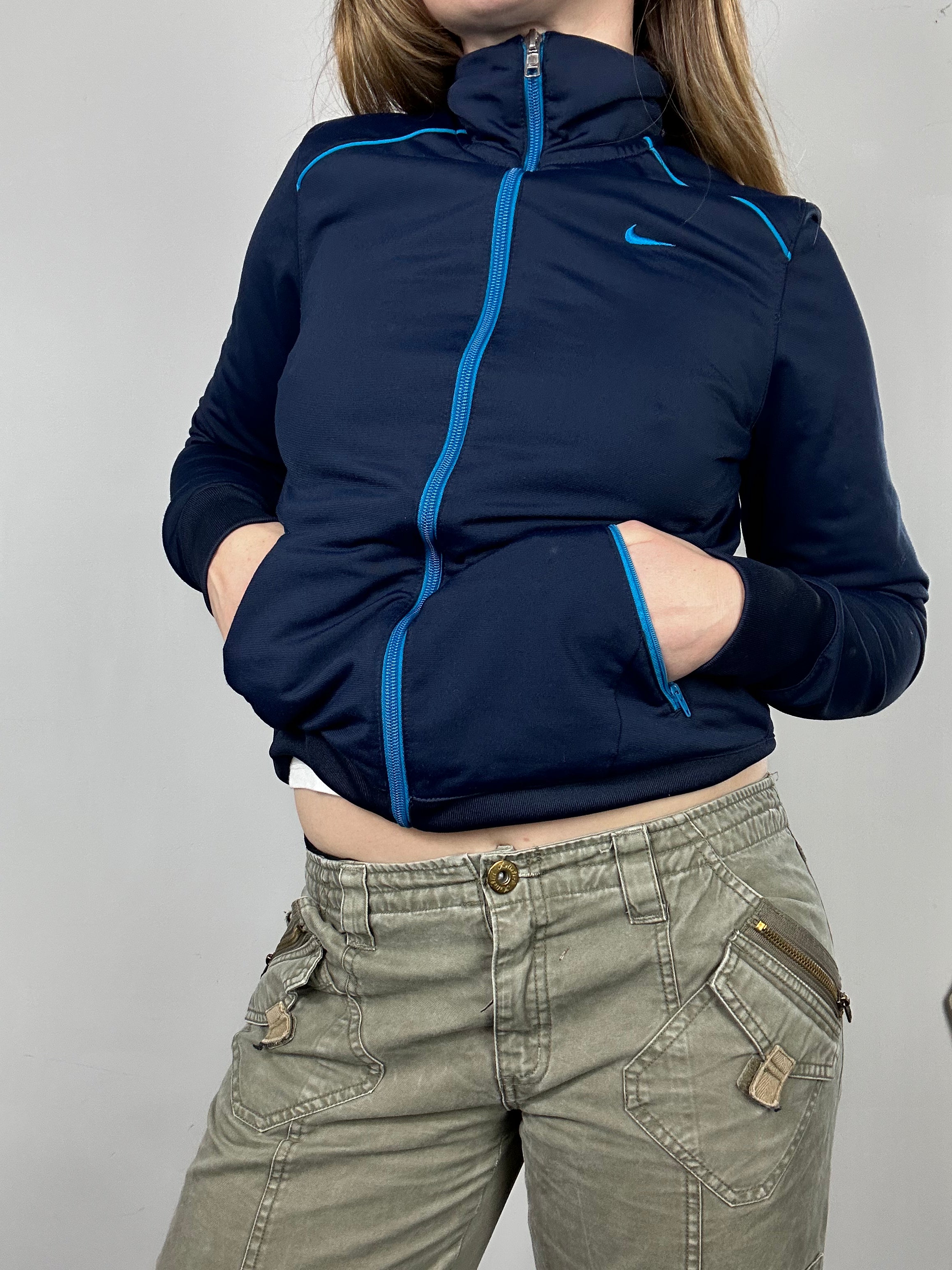 Nike Navy Track Jacket Size 10