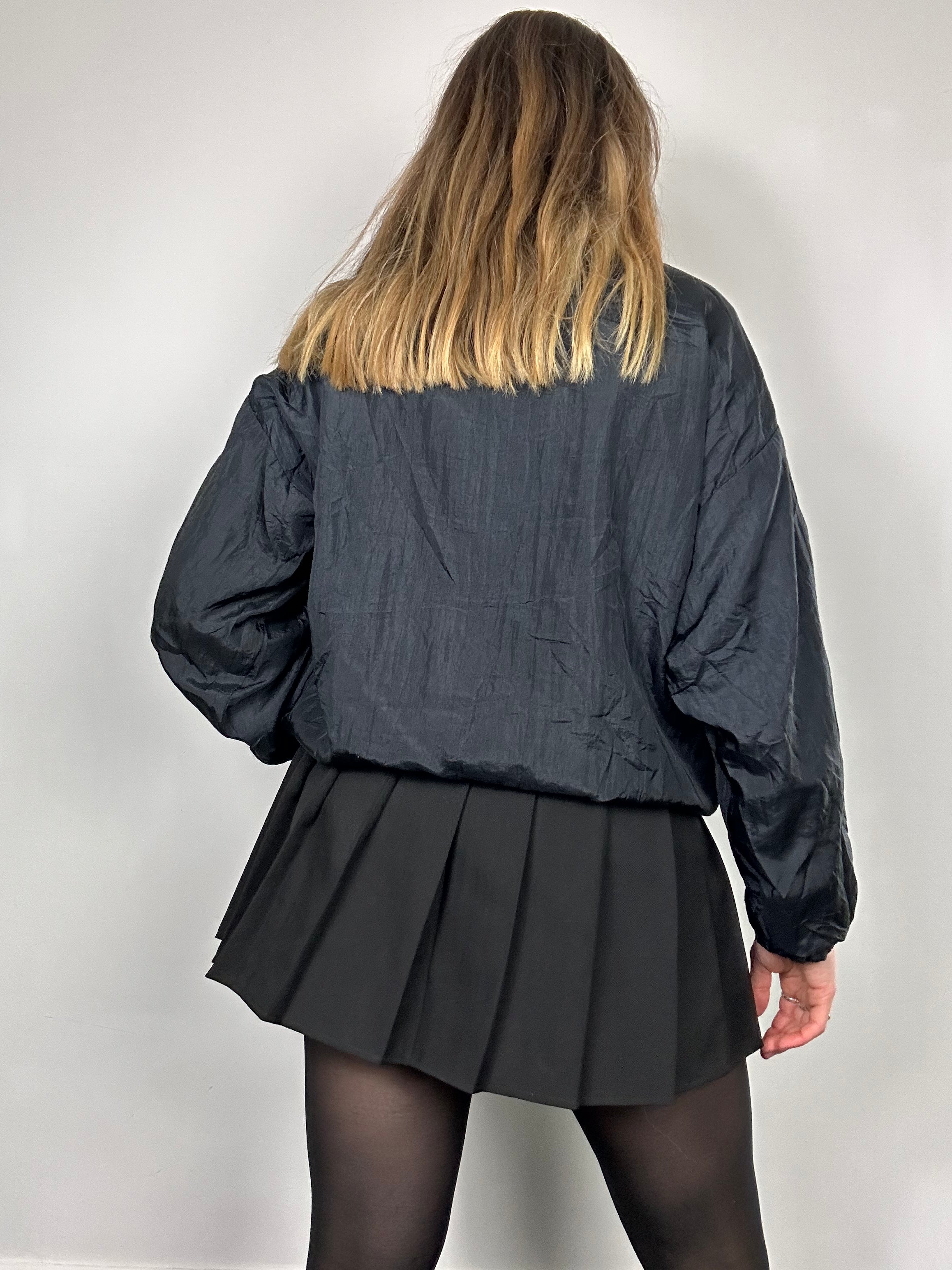 Black 80's Gold Embellished Jacket Size S/M