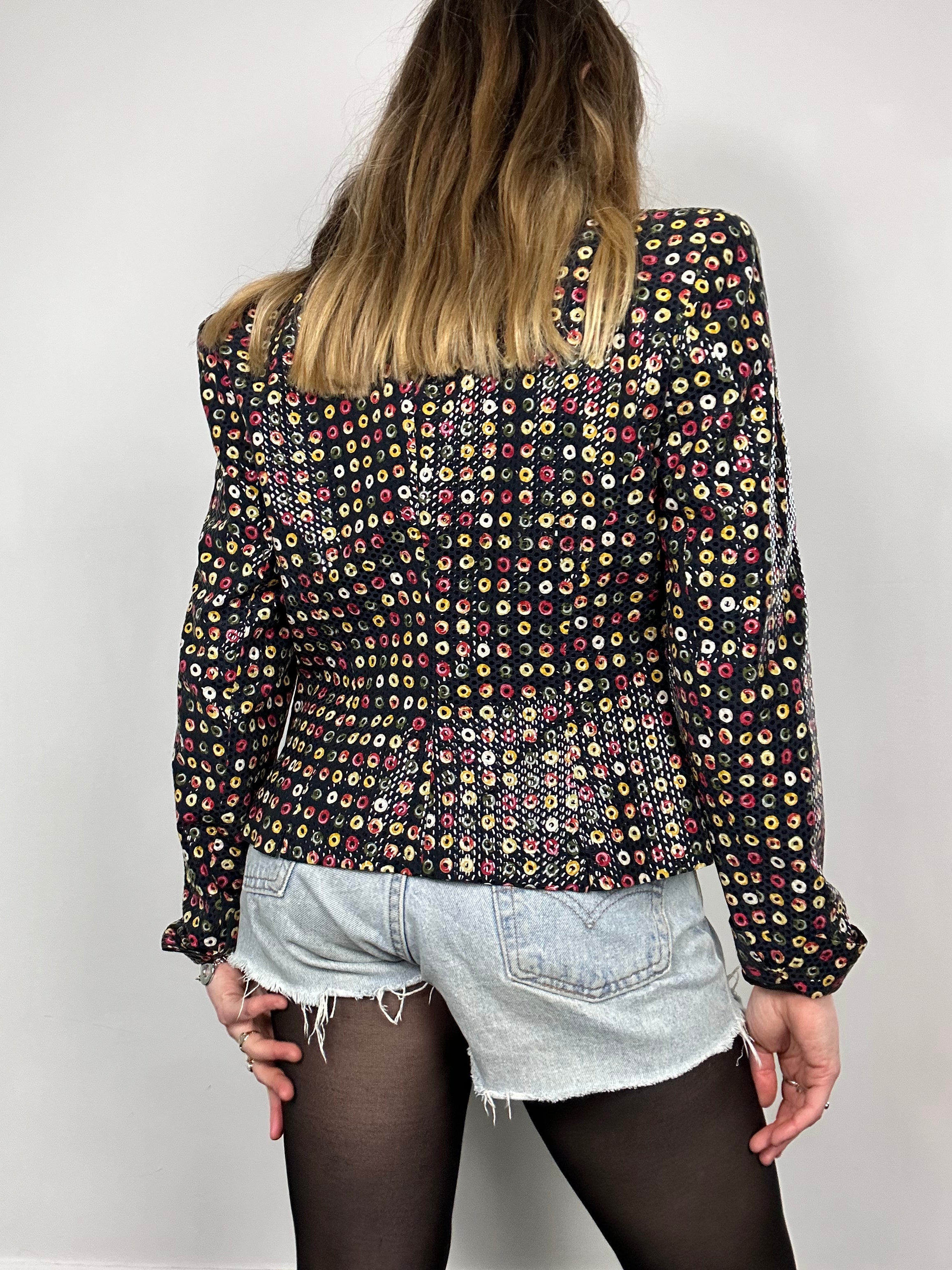 Sequin 80's Blazer Size 12