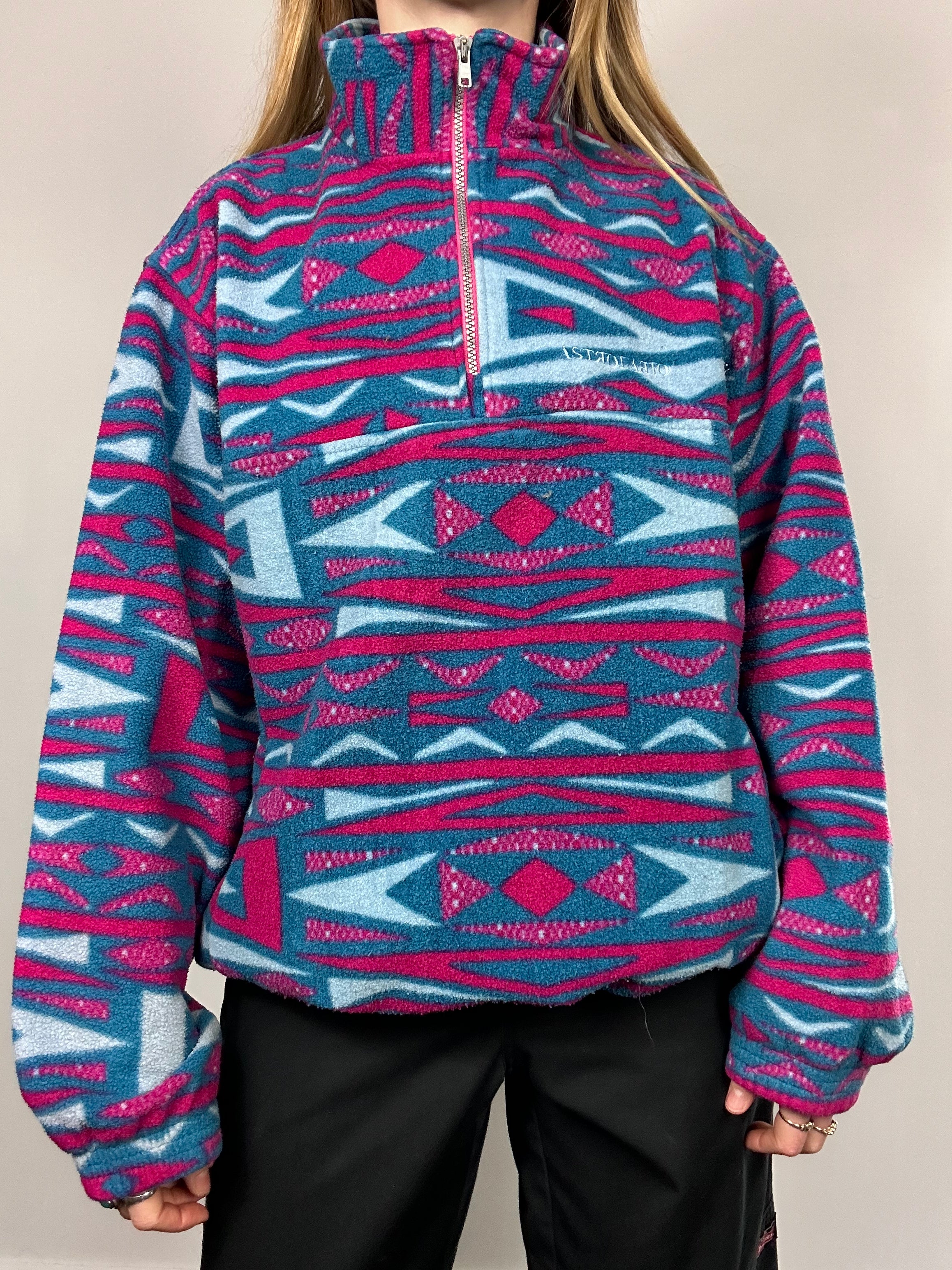 Aztec 80's Fleece Size L
