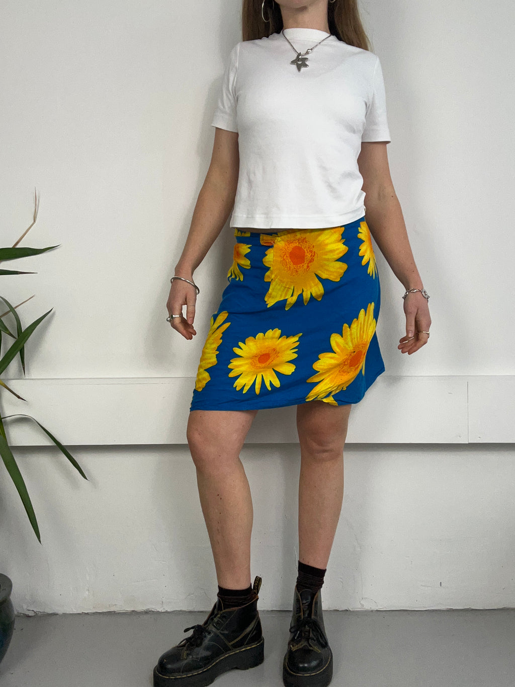 Sunflower wrap Skirt Size 8/10/12