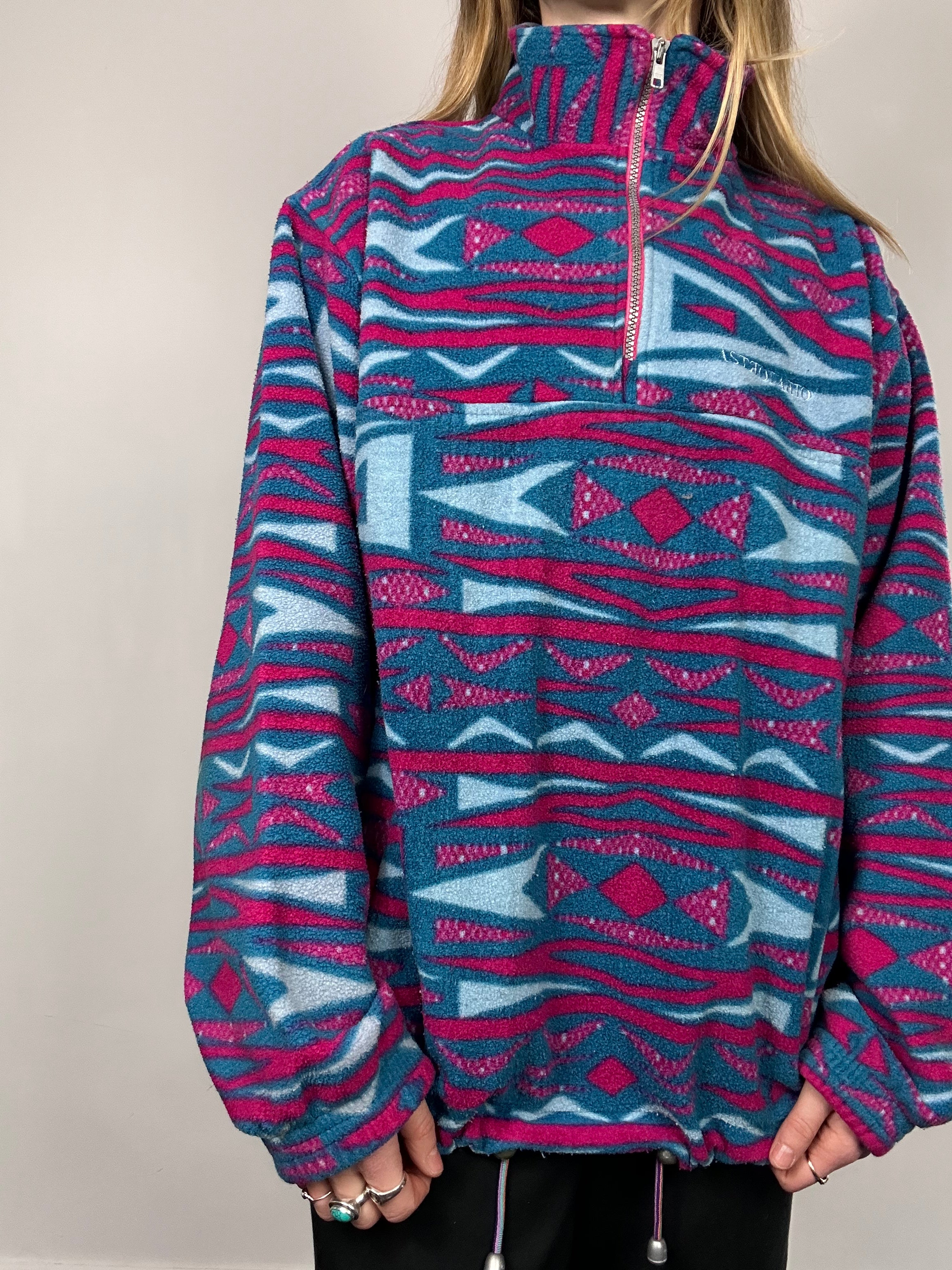 Aztec 80's Fleece Size L