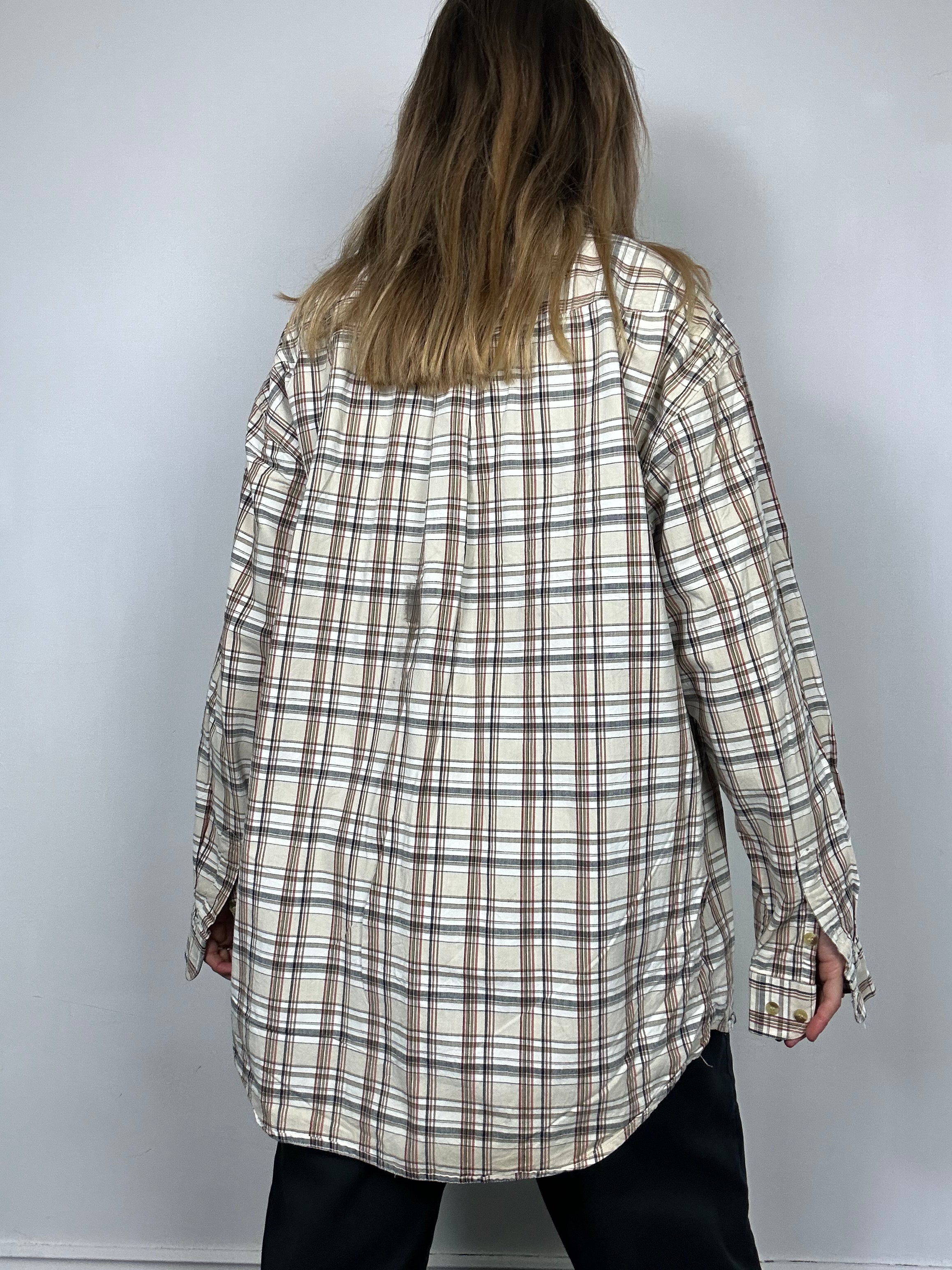 Tartan 90's Shirt Size Xl