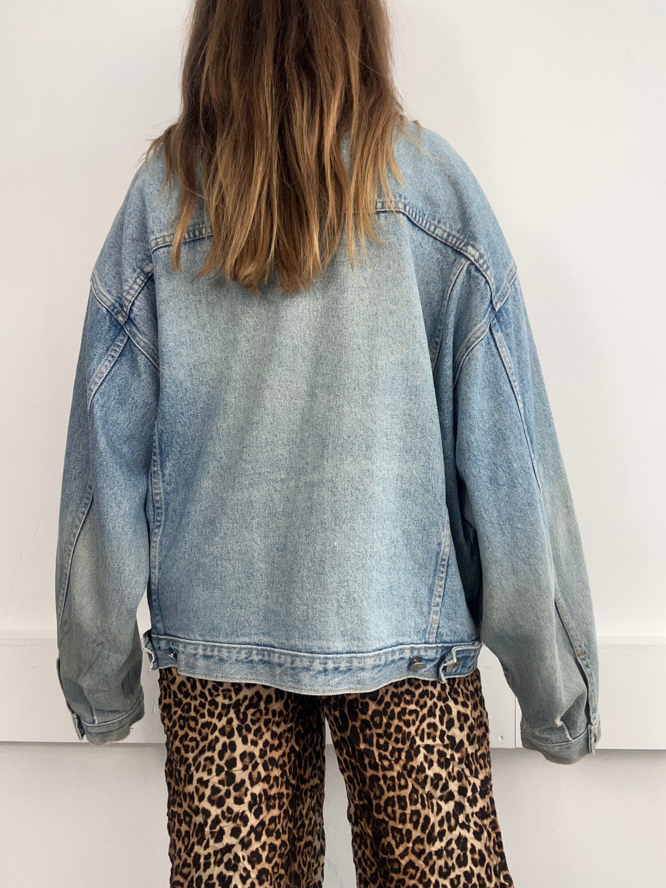 Denim 80's Jacket Size XL