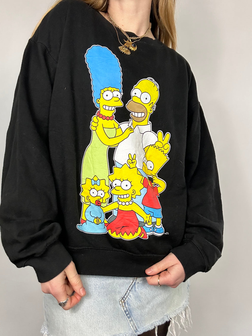 Simpsons Sweater Size S/M