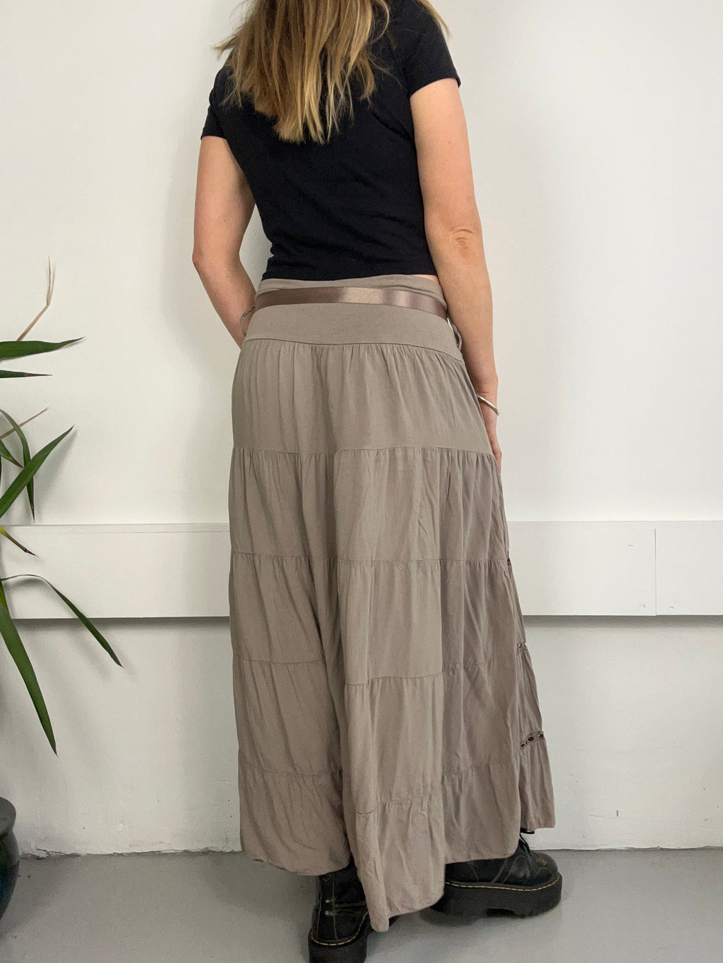Brown Maxi Skirt Size 12