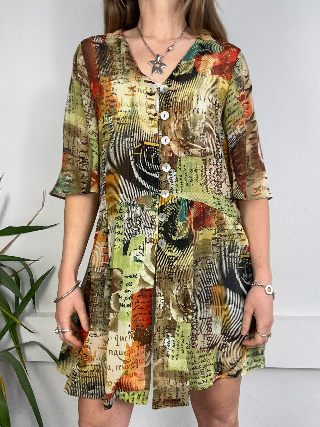 Swing Sheer 90's Dress Size 12
