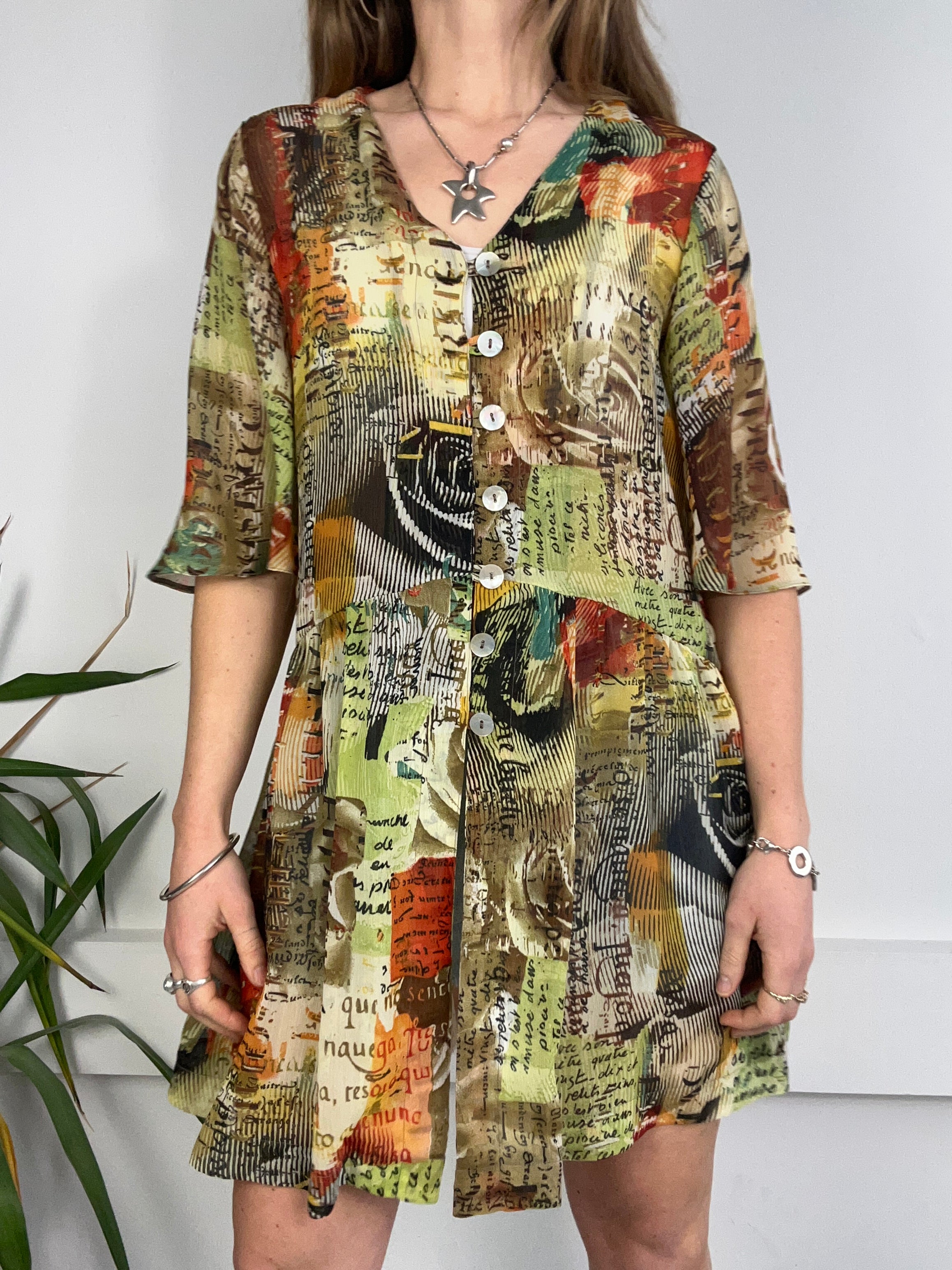 Swing Sheer 90's Dress Size 12