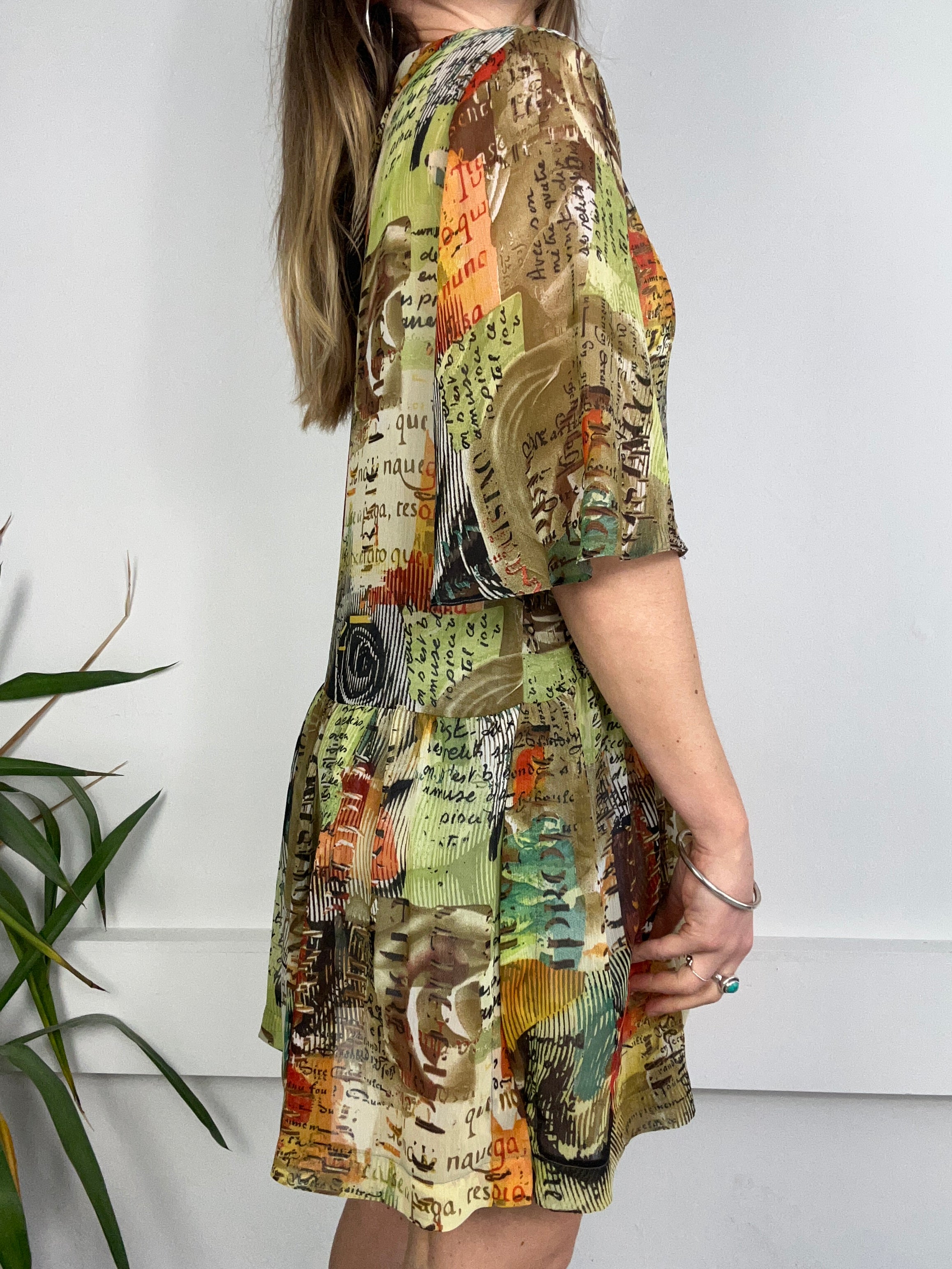 Swing Sheer 90's Dress Size 12