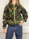 Camo Fleece Jacket Size M