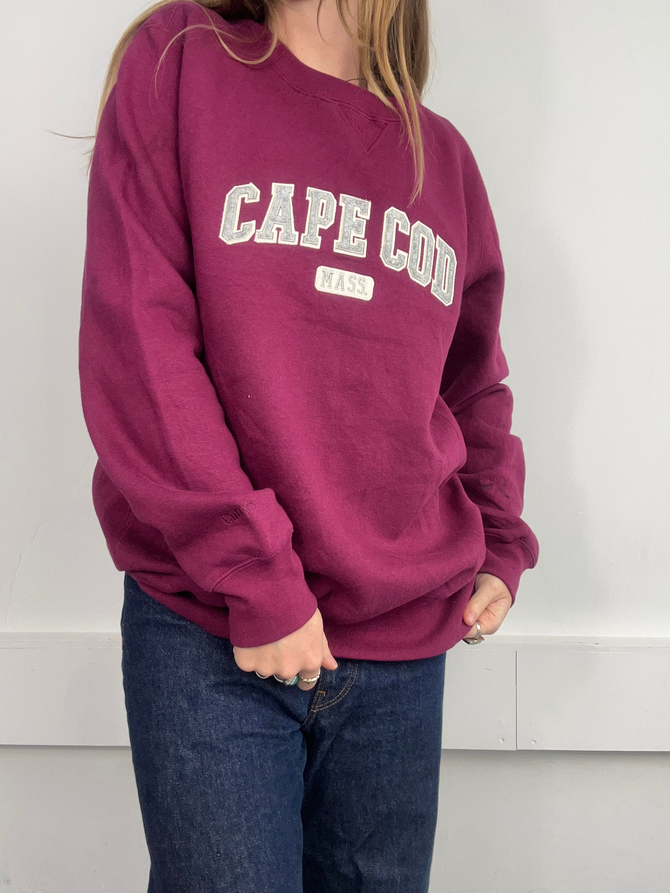 Cape Cod Wine Sweater size S