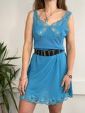 Blue Slip Dress Size 10
