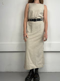 Beige Linen Dress Size 10