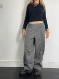 Baggie 90's Grey Parachute pants Size 30" Waist