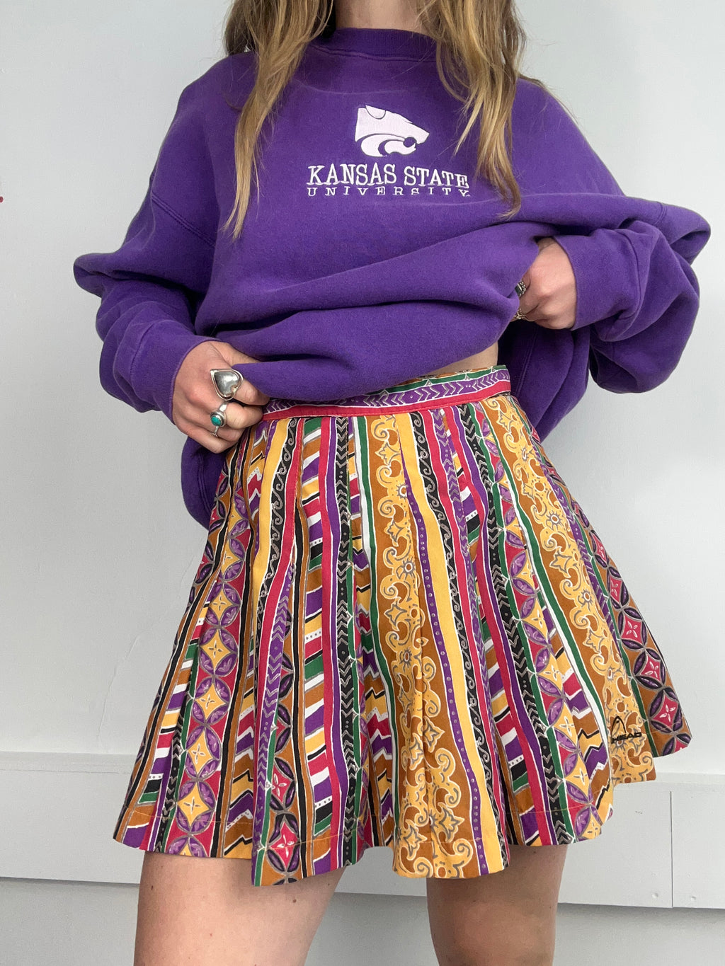 Aztec 80's Tennis Skirt Size 10
