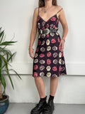 Rose Print Slip Dress Size 12