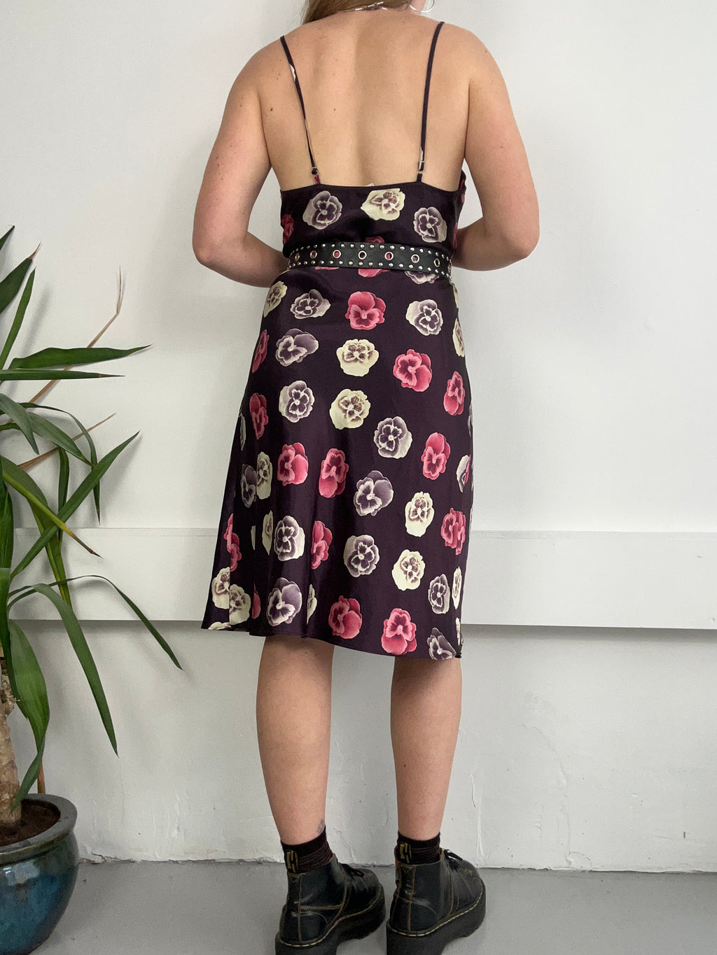 Rose Print Slip Dress Size 12