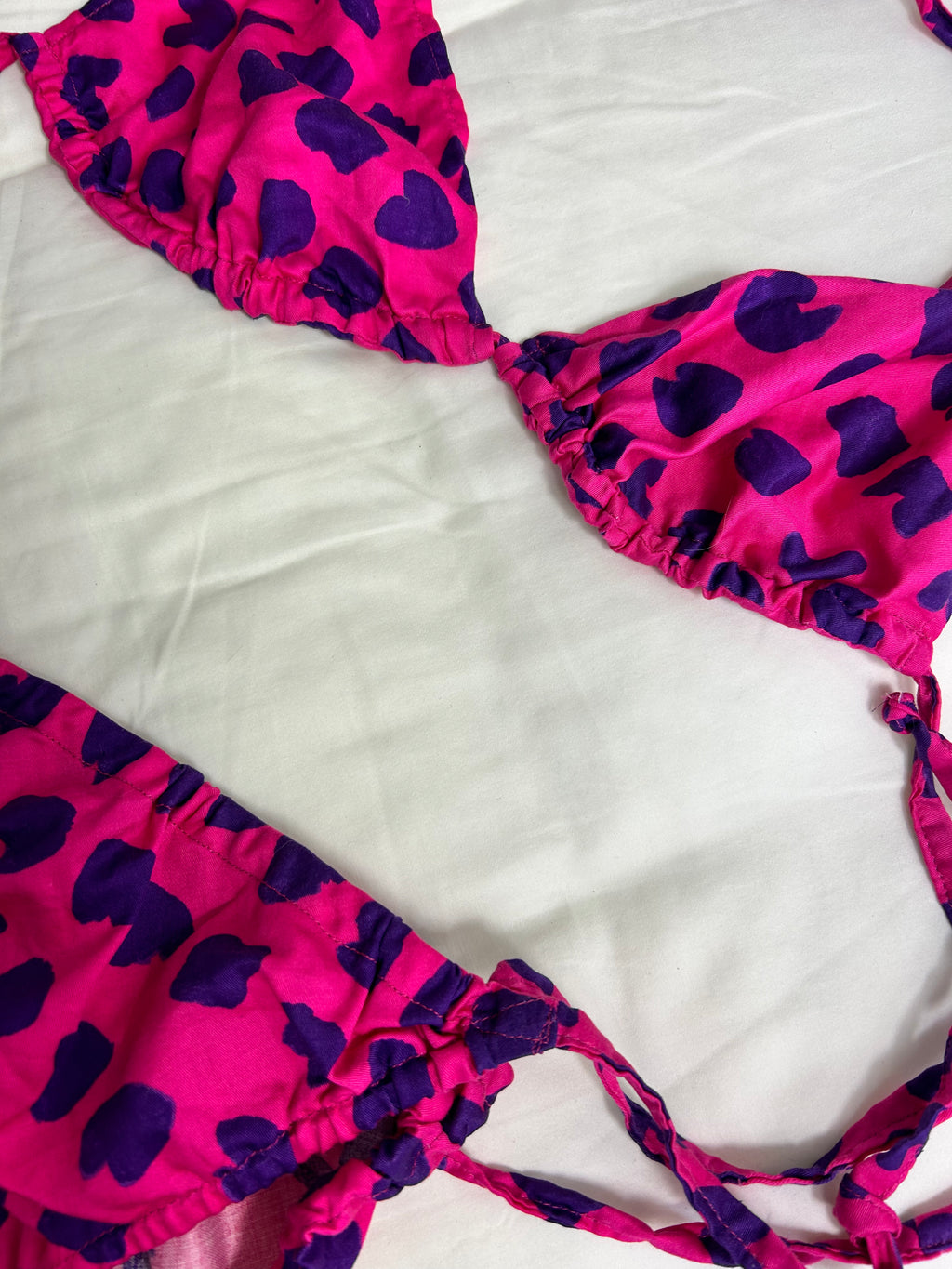 Cotten 80's Pink Bikini Size 14