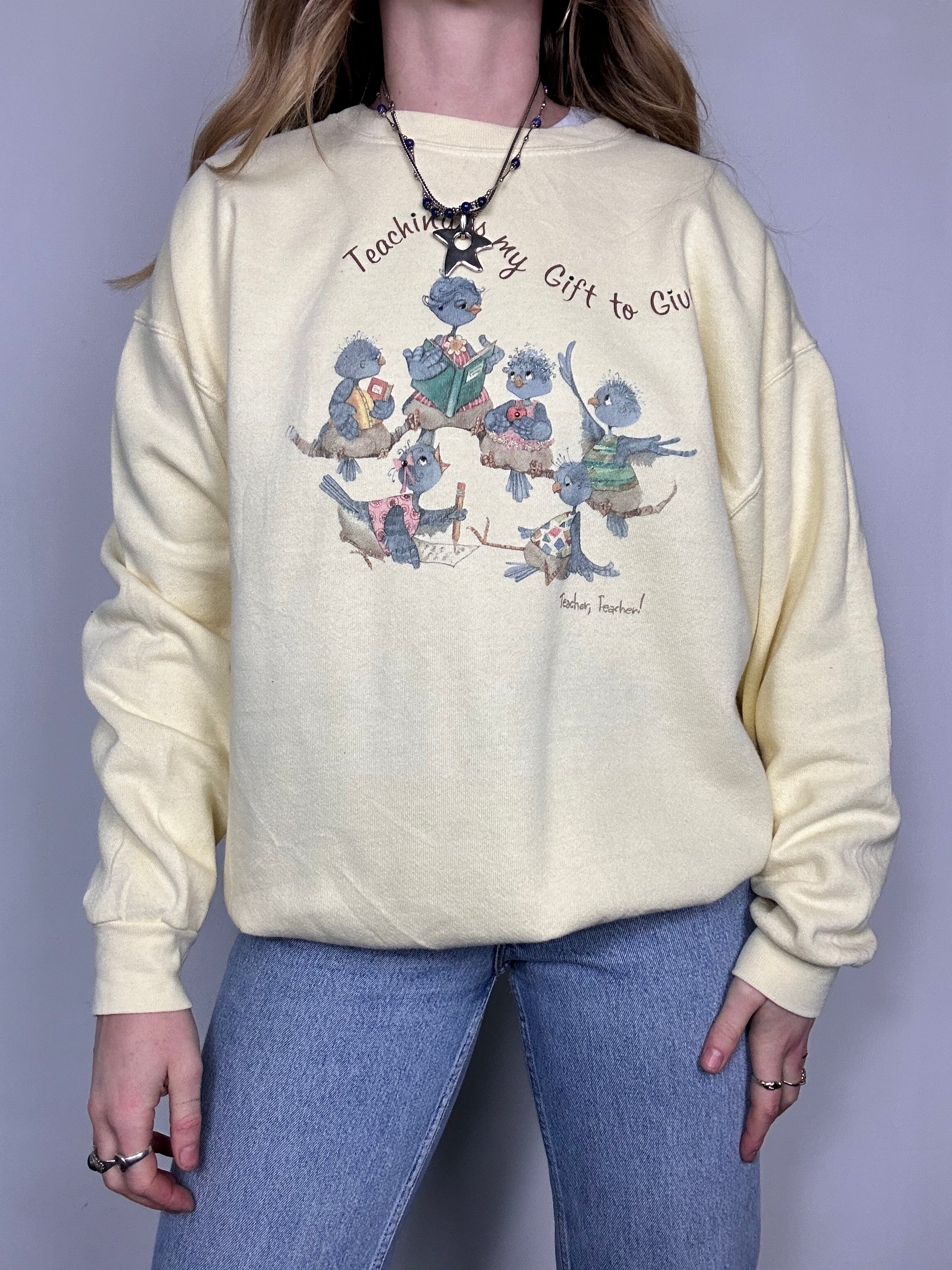 Lemon 90's Birdie Swearer Size M