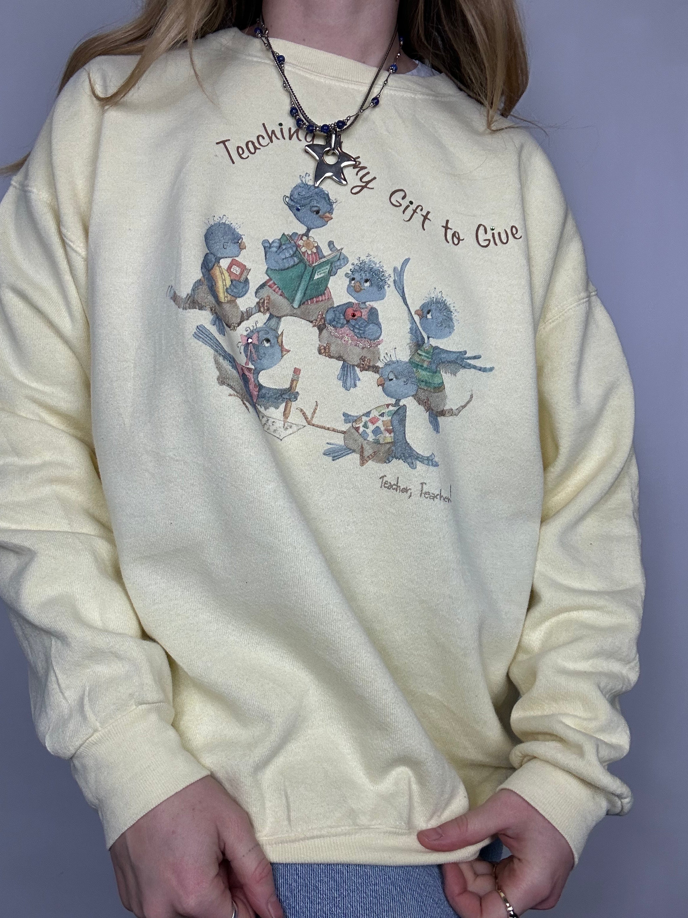 Lemon 90's Birdie Swearer Size M