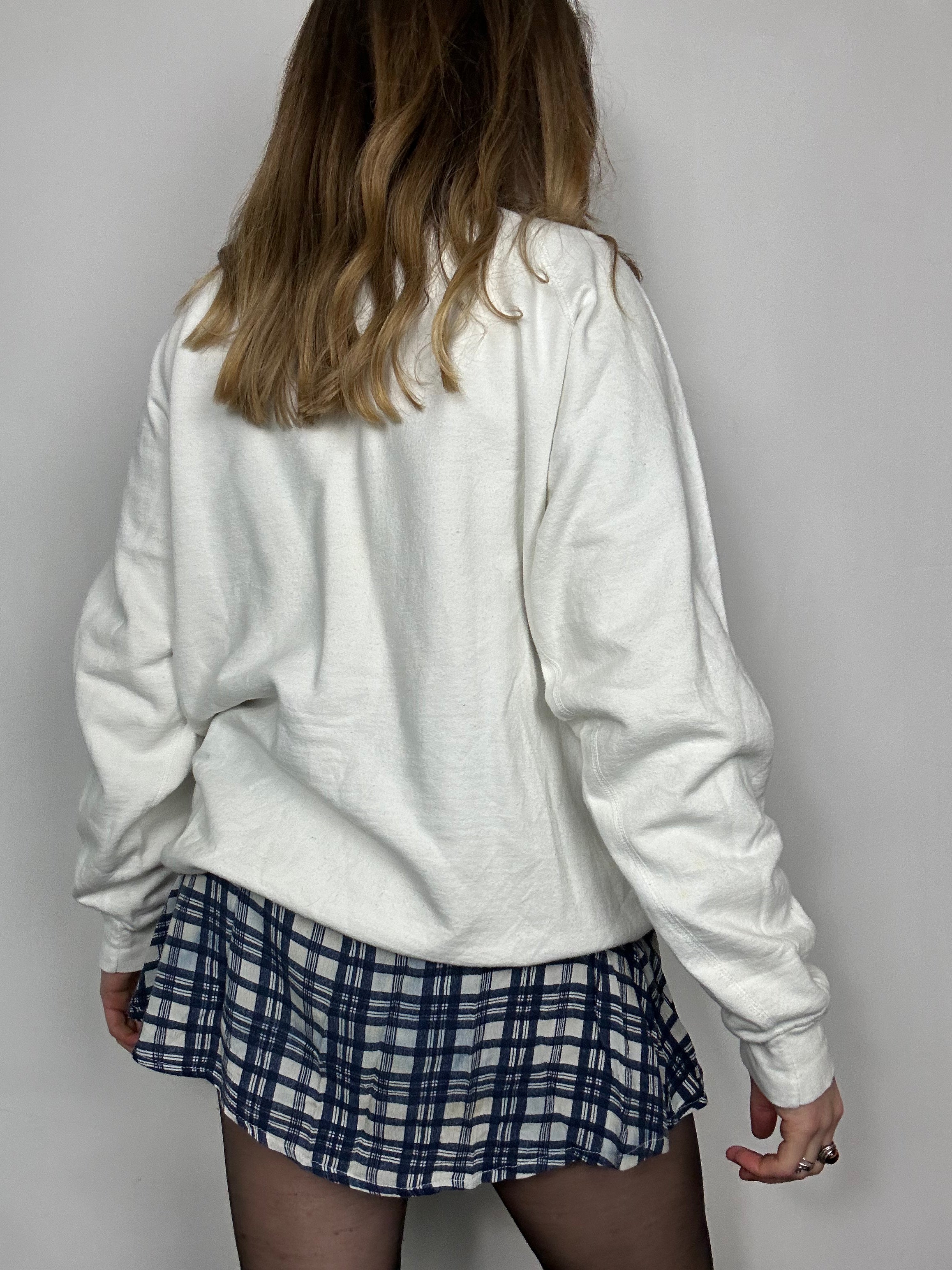 White Wolf Sweater Size S